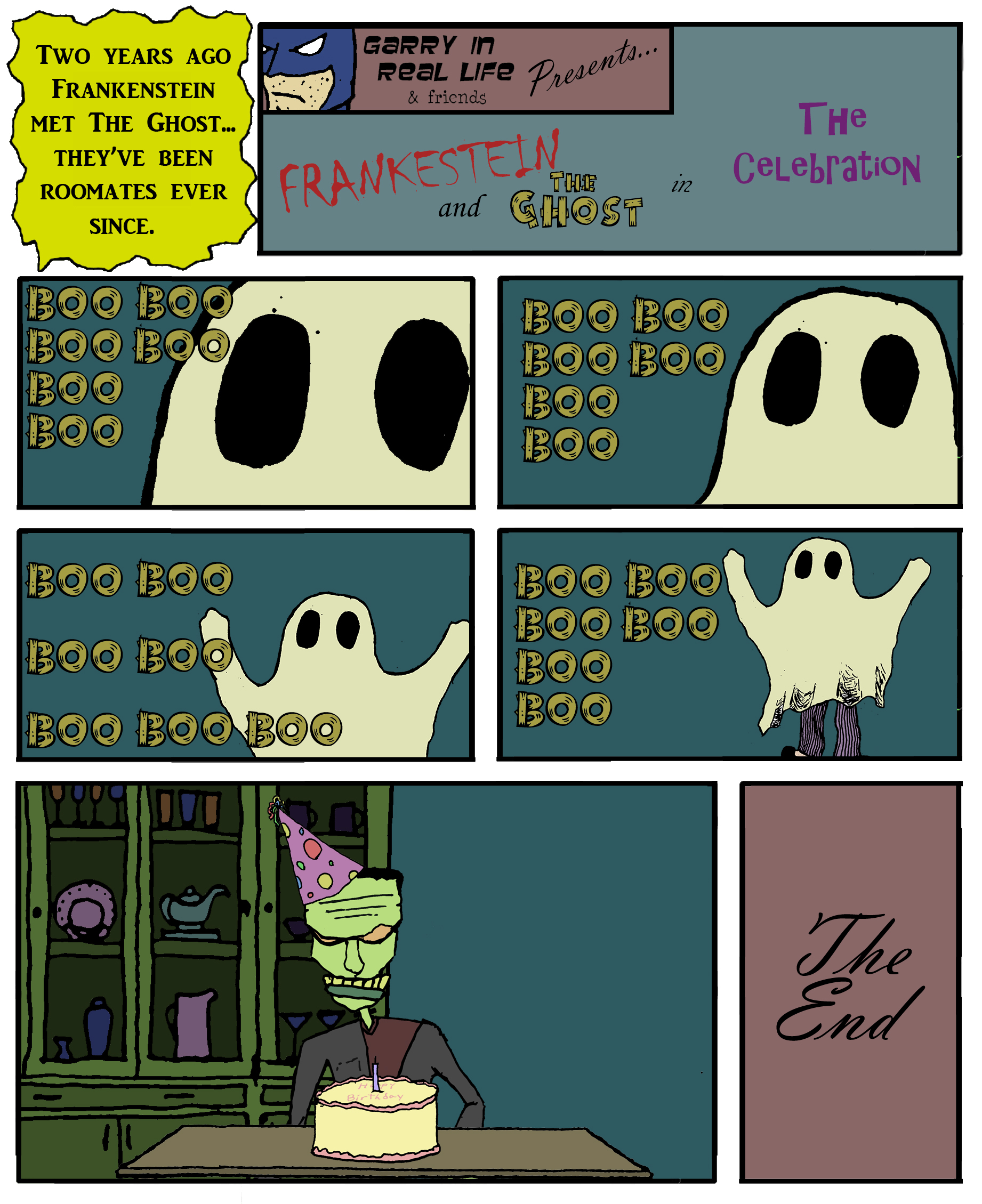 #22 Frankenstein & The Ghost #2